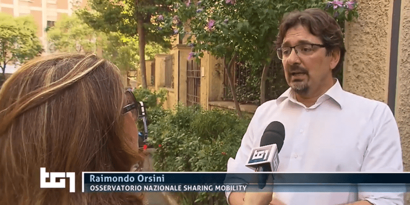 TG1: INTERVISTA OSM SULLA MICROMOBILITÀ